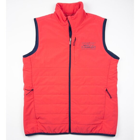 Vineyard Vines Marine Air Vest Mens Medium Head of the Charles Regatta Volunteer